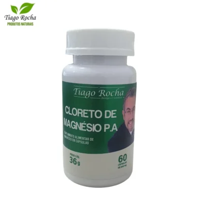 Cloreto de Magnésio PA – 60 Cápsulas TIAGO ROCHA- Amigo do coração