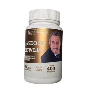LEVEDO DE CERVEJA – 400 comprimidos 500mg (complexo B, mente, pele, intestino, etc )