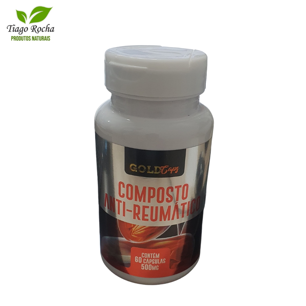 COMPOSTO REUMÁTICO- 60 cápsulas 500mg (articulações, músculo e esqueleto)