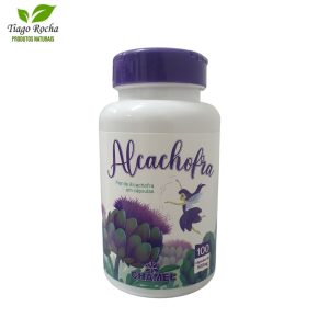Flor de Alcachofra 100 Cápsulas de 500mg (fígado, biles, emagrecer)