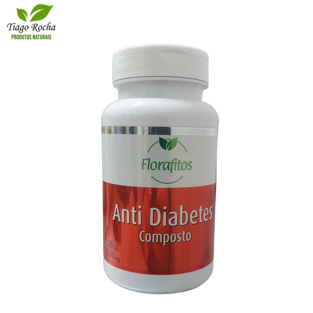 Composto Anti-Diabetes – 60 Cápsulas 500mg (insulina natural)