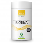 BIOTINA 250mg C/ 60 CAPSULAS - Imagem 1