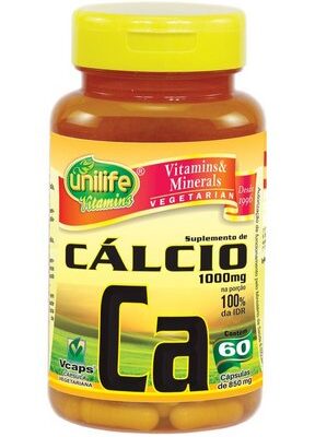 CÁLCIO QUELATO- CA 1000mg – 60 Cápsulas