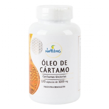 Óleo de Cártamo – (ômega 9, ômega 6, vitamina E, A, K) -120 Cápsulas 1000 mg