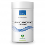 Colágeno Hidrolisado + Vitamina C – 60 Cápsulas 1250 mg - Imagem 1