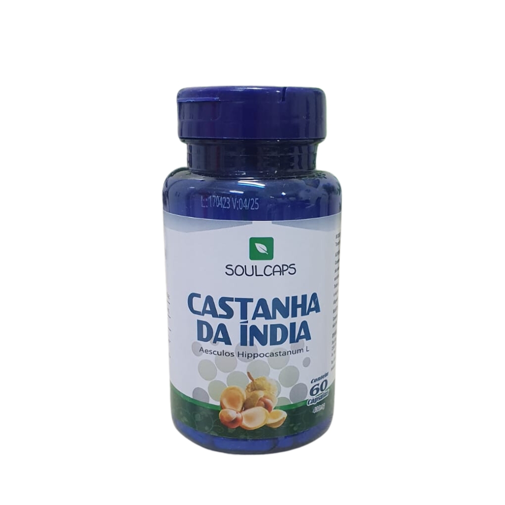 Castanha da Índia 60 Cápsulas 500 mg