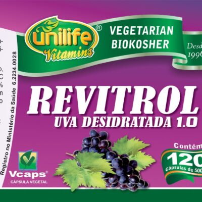 REVITROL – UVA DESIDRATADA (RESVERATROL) – 60 Cápsulas 500 mg