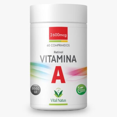 VITAMINA A 2600mcg C/ 60 COMPRIMIDOS – 8660 UI