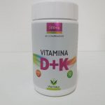 VITAMINAS D+K 500 mg C/ 60 CAPSULAS 100% PURO - Imagem 1