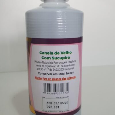 ANTI-INFLAMATÓRIO NATURAL CANELA DE VELHO E SUCUPIRA 500ml