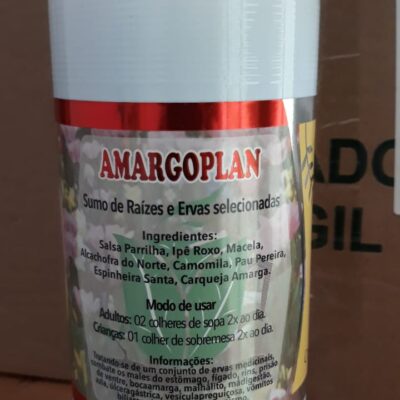 AMARGOPLAN -500ML – Ervas para estômago e digestão
