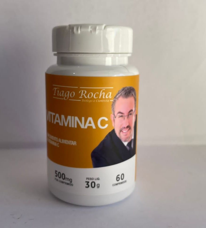VITAMINA C Tiago Rocha100 mg C/ 60 Comprimidos