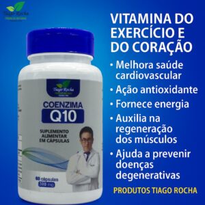 Coenzima Q10 com 500mg -60 Cápsulas
