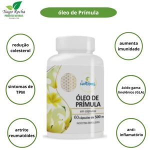 ÓLEO DE PRÍMULA – 60 Cápsulas 500mg