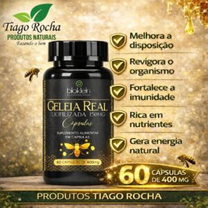 Geléia Real liofilizada 400mg