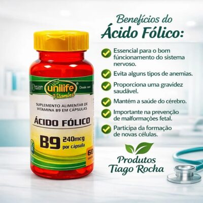 Acido Fólico Vitamina B9