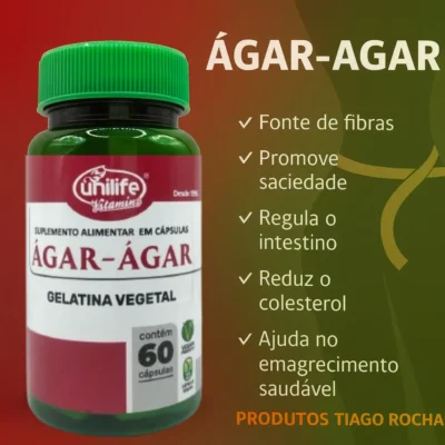Ágar-Ágar Saciador 920mg 60 cáps.