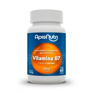 VITAMINA B7 -BIOTINA 60 CAPS 280mg
