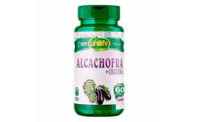 Alcachofra e Berinjela 60 Cápsulas de 500mg (colesterol, uréia, anemia)