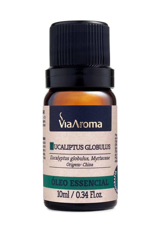 ÓLEO ESSENCIAL EUCALIPTUS GLOBULUS 10ML (vias aéreas pulmonares)