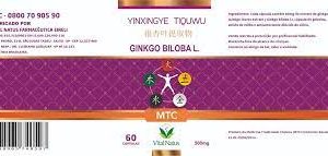 Ginkgo Biloba vn – 60 Cápsulas 500mg (elixir natural para a saúde mental)