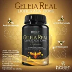 IMUNIDADE GELEIA REAL LIOFILIZADA 500 mg com 60 cápsulas - Imagem 2