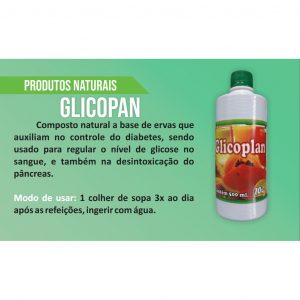 GLICOPLAN 500ML – Diabetes, pâncreas.