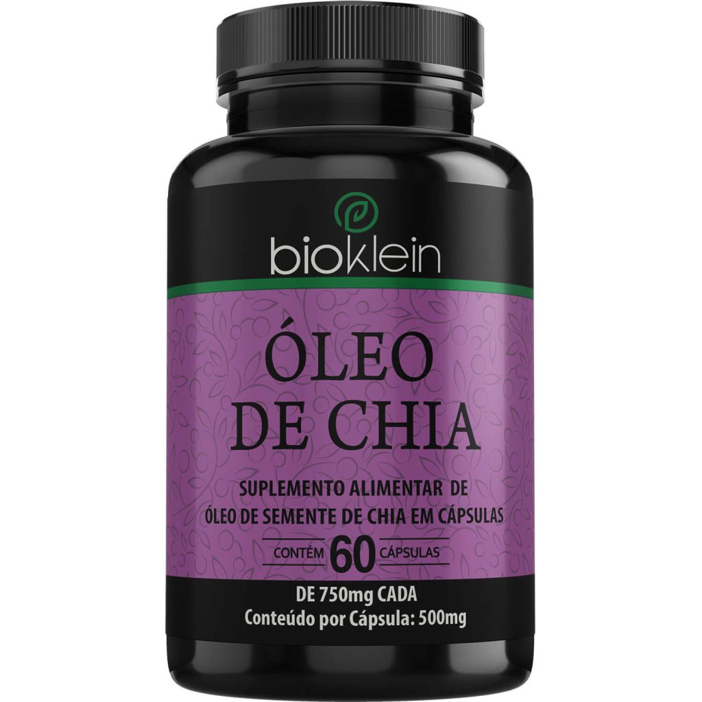 Óleo de Chia  60 Cápsulas 1000mg