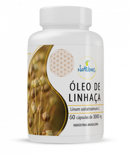 ÓLEO DE LINHAÇA – 60 cápsulas 1000 mg