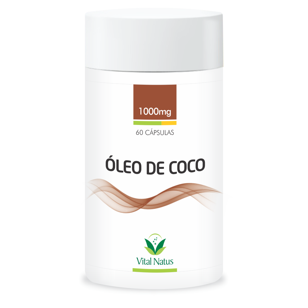 Imunidade – ÓLEO DE COCO – 60 Cápsulas 1000 mg
