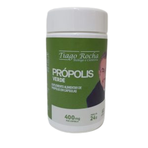 IMUNIDADE PRÓPOLIS VERDE TIAGO ROCHA – 60 CAPSULAS SOFTGEL 400MG