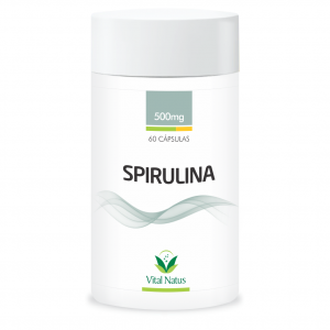 INIBIDOR DE APETITE SPIRULINA – 60 Cápsulas 500mg