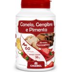 TERMOGÊNICO NATURAL- canela, gengibre e pimenta – 60 cápsulas - Imagem 1