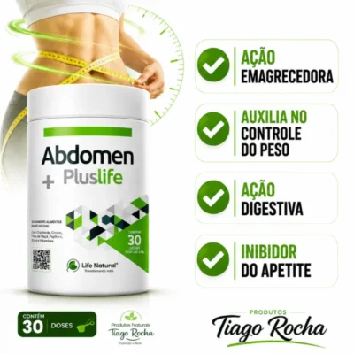 Abdomen Pluslife Linha Premium 620mg 30cáps.