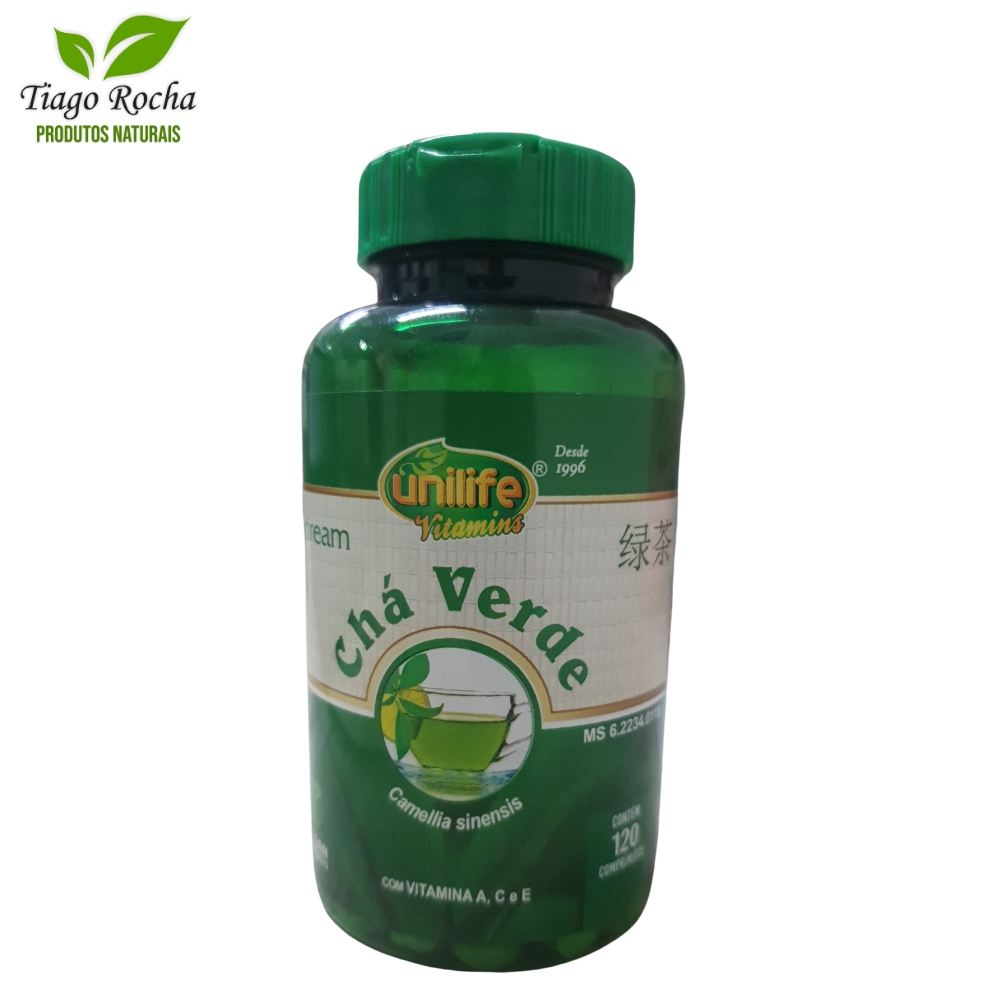 CHÁ VERDE emagrecedor 120 cápsulas