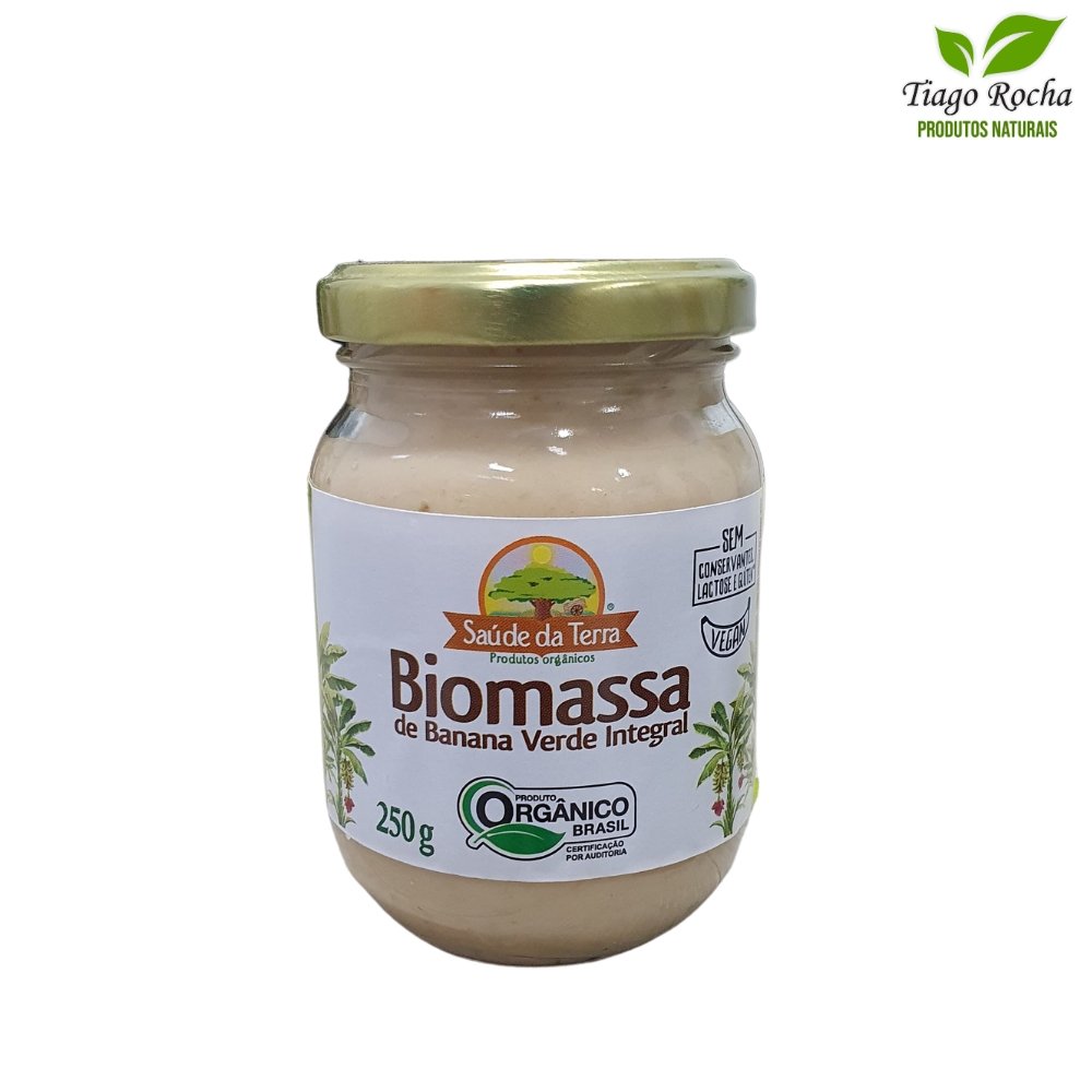 ANT DEPRESSIVO BIOMASSA DE BANANA VERDE INTEGRAL ORGÂNICA 250G