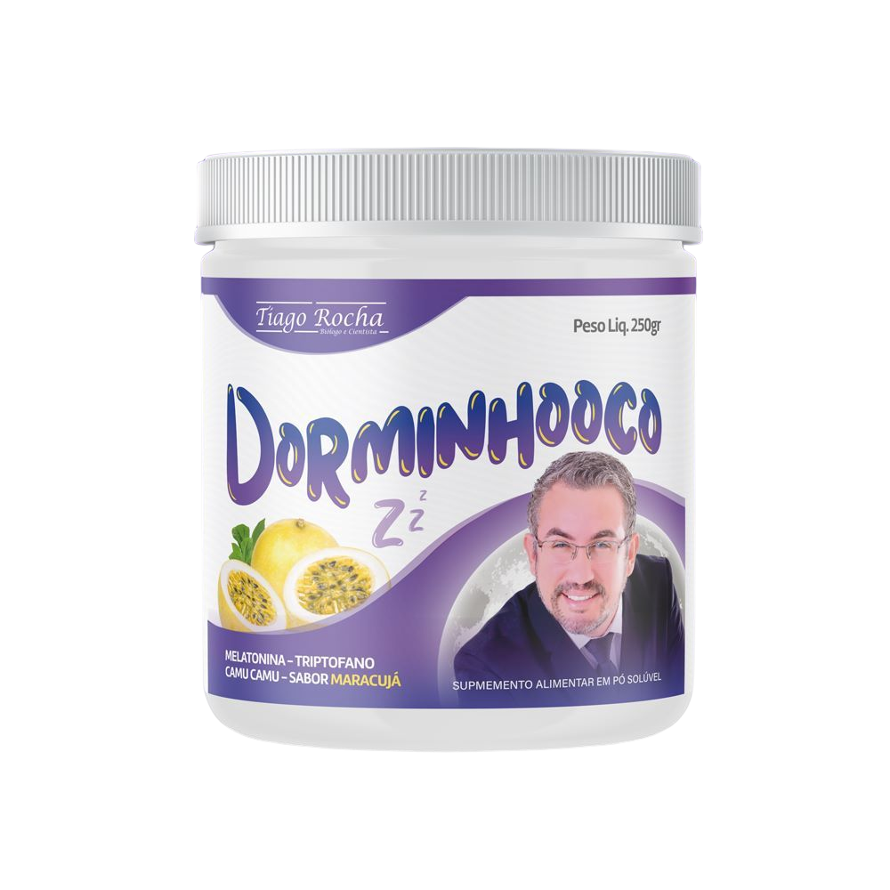 DORMINHOOCO = Melatonina + triptofano e vitaminas