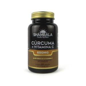 Cúrcuma com Vitamina C 60 cápsulas de 650 mg