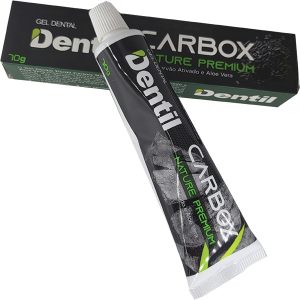 Gel Dental Vegan Carbox Premium -Carvão Ativado e Aloe Vera 70g