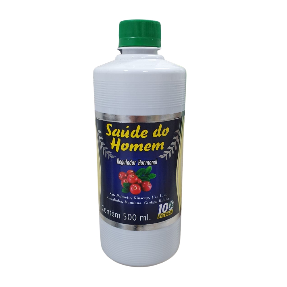 SAÚDE DO HOMEM (Próstata, bexiga)- 500ml líquido
