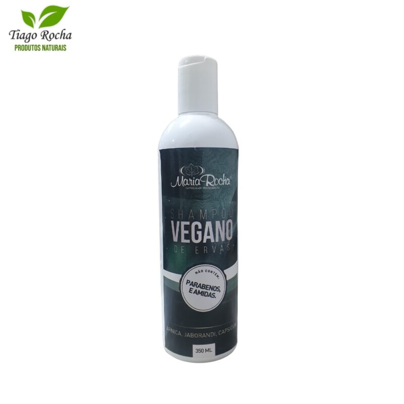 SHAMPOO VEGANO DE ERVAS PARA QUEDA DE CABELOS 350ML