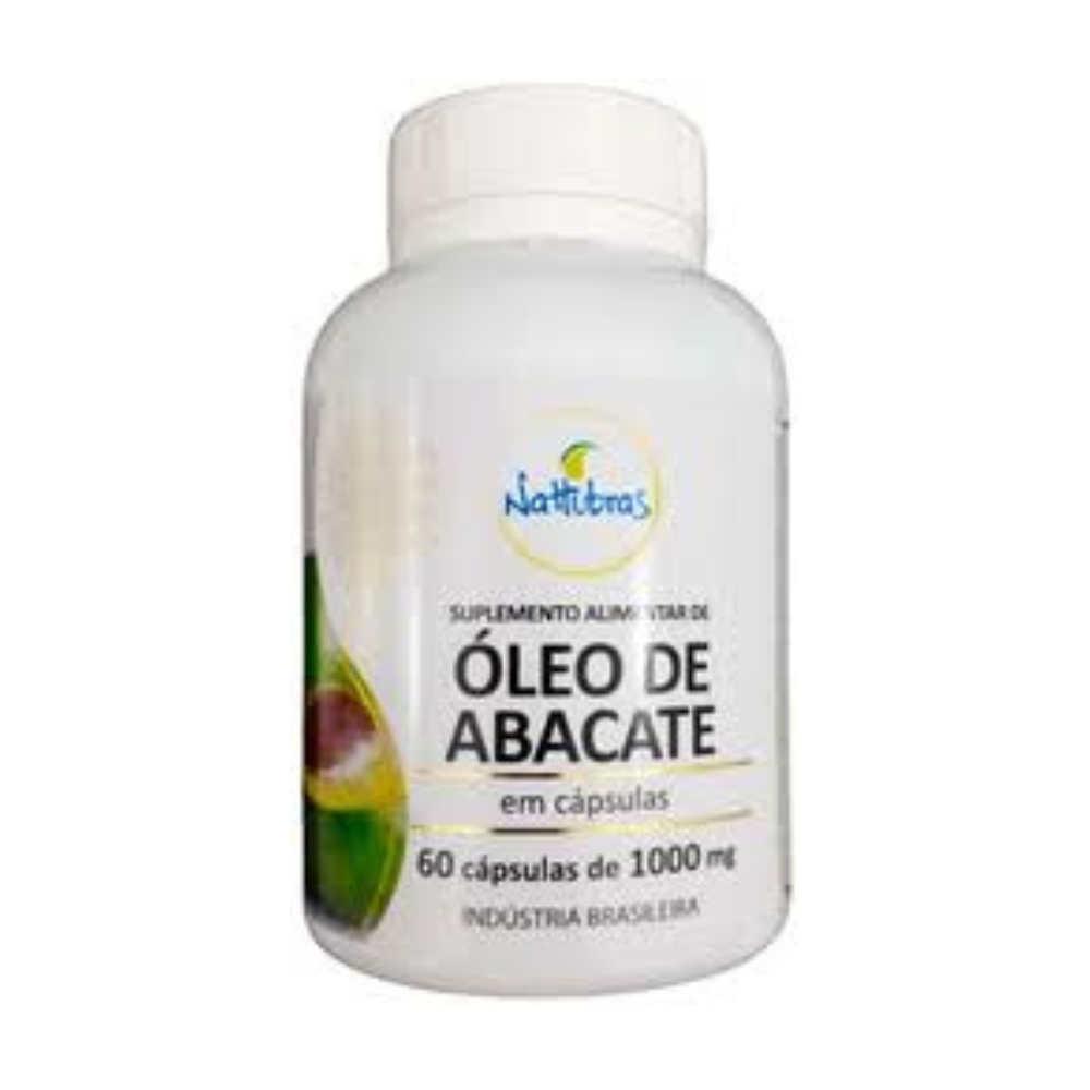 ÓLEO DE ABACATE 60 caps 1000mg