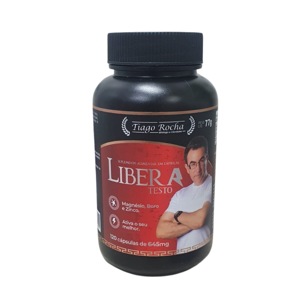 LIBERAtesto Tiago Rocha(músculos sexualidade e queda cabelo)