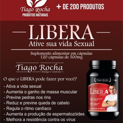 LIBERAtesto Tiago Rocha(músculos sexualidade e queda cabelo)