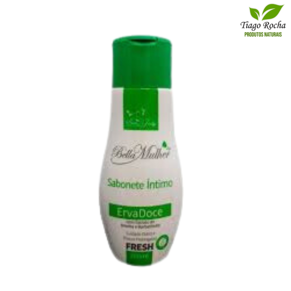 Sabonete Íntimo Erva Doce com Aroeira e Barbatimão 200ml