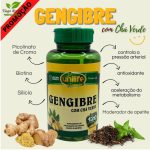 Gengibre com Chá Verde 120caps - Imagem 2