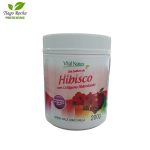 chá Hibisco c/ Colágeno Hidrolisado maça c canela 200g - Imagem 1