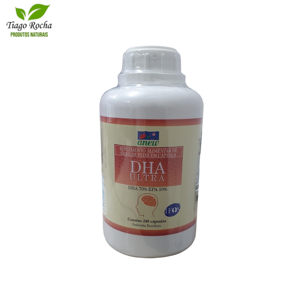 Super DHA Ultra 240 cápsulas ômega 70% DHA 1400mg para o cérebro
