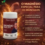 Magnésio Dimalato Tiago Rocha 60 cápsulas - Imagem 1