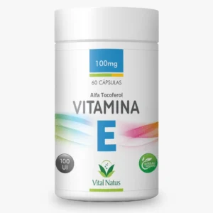 VITAMINA E 100mg C/ 60 CÁPSULAS – 100UI